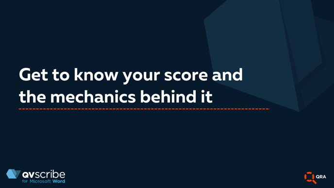 Get to know your score and the mechanics behind it