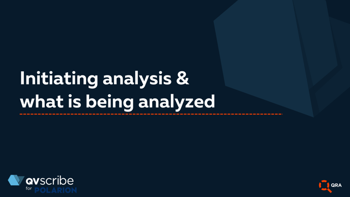 Initiating analysis & what is being analyzed-2